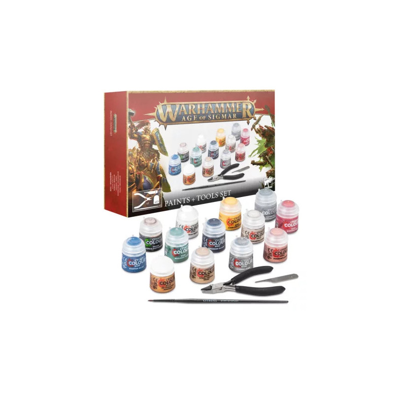 Paints + Tools Set