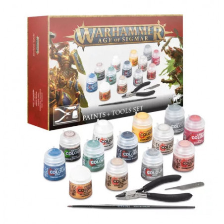 Paints + Tools Set