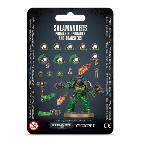 Salamanders Primaris Upgrade Sprue