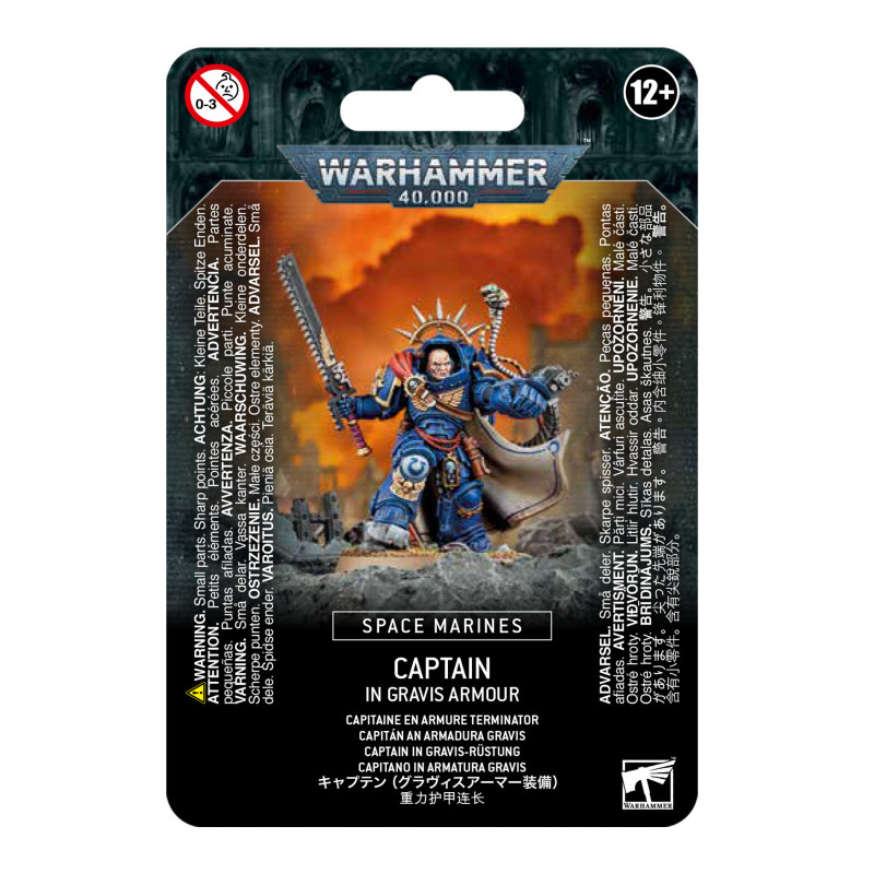 Space Marines: Captain in Gravis Armour
