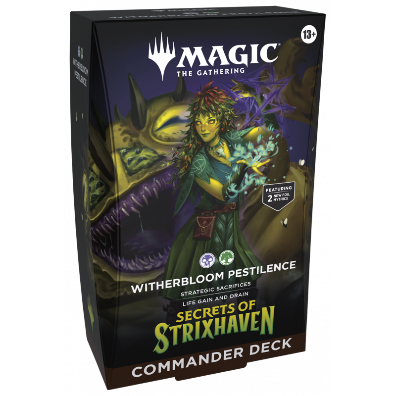 Secrets of Strixhaven: Witherbloom Pestilence Commander Deck
