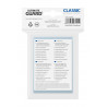 Ultimate Guard Classic Clear Sleeves Standard Size (100)