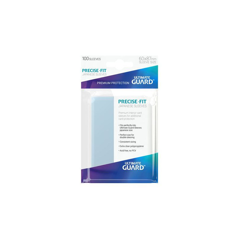 Ultimate Guard Precise-Fit Sleeves Japanese Size (100)