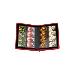 Ultimate Guard Zipfolio 320 16-Pocket Xenoskin - Red