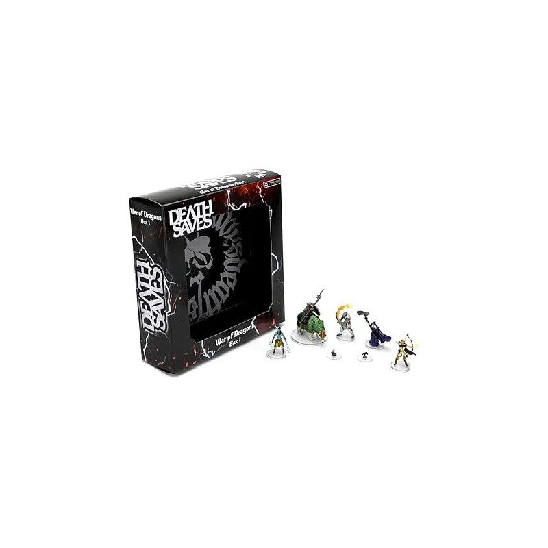 Wizkids Death Saves: War of Dragons Box 1