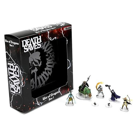 Wizkids Death Saves: War of Dragons Box 1