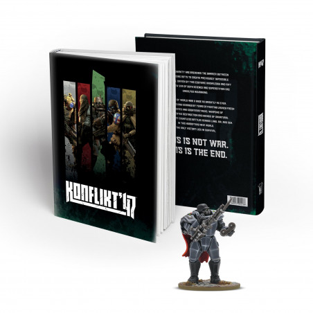 Konflikt'47 Rulebook (2025) with Special Miniature