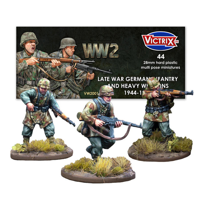 German Infantry and Heavy Weapons Team