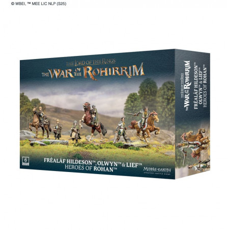 Frealaf Hildeson, Olwyn and Lief, Heroes of Rohan