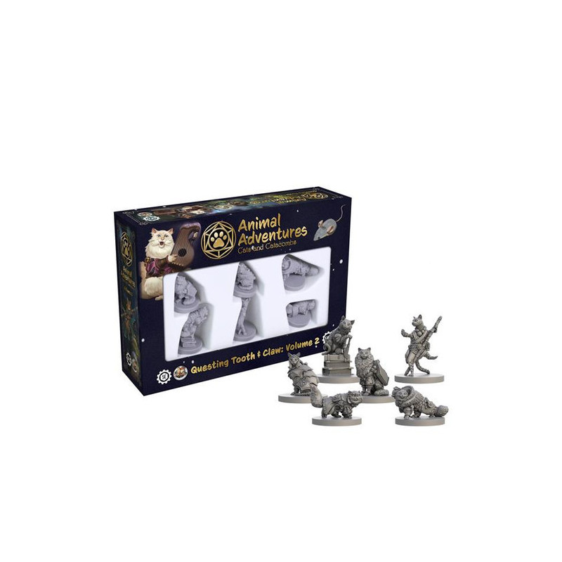 Tales of Cats Catacombs: Questing Tooth & Claw Volume 2