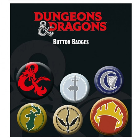 D&D Button Badges