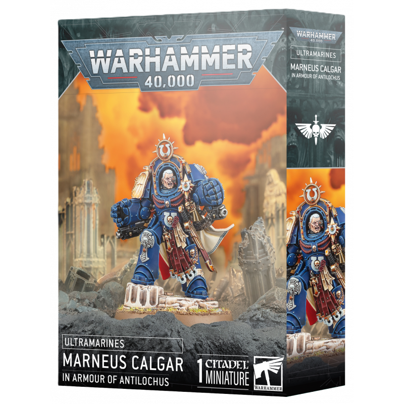 Ultramarines: Marneus Calgar in Armour of Antilochus
