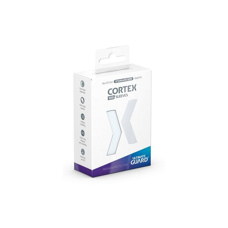 Cortex 100 Matte Sleeves Standard Size Transparent