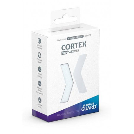 Cortex 100 Matte Sleeves Standard Size Transparent