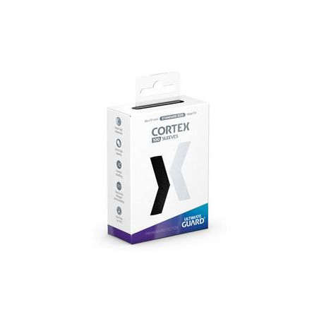 Cortex 100 Sleeves Standard Size Black