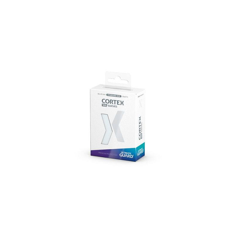 Cortex 100 Sleeves Standard Size Transparent