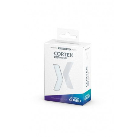 Cortex 100 Sleeves Standard Size Transparent