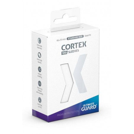 Cortex 100 Sleeves Standard Size White