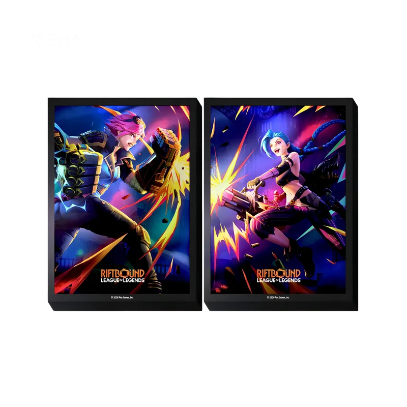 Set 4: Vendetta Art Sleeves Vi vs Jinx