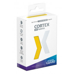 Cortex 100 Matte Sleeves Standard Size Yellow