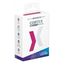 Cortex 100 Matte Sleeves Standard Size Pink
