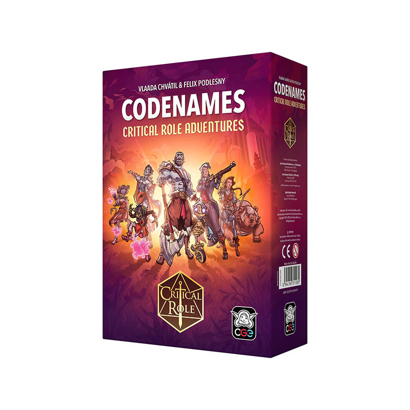 Codenames Critical Role Adventures