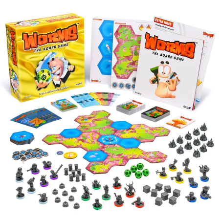 Worms The Board Game 30th Anniversary Edition