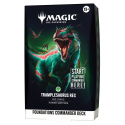 Foundations Commander Deck - Tramplesaurus Rex