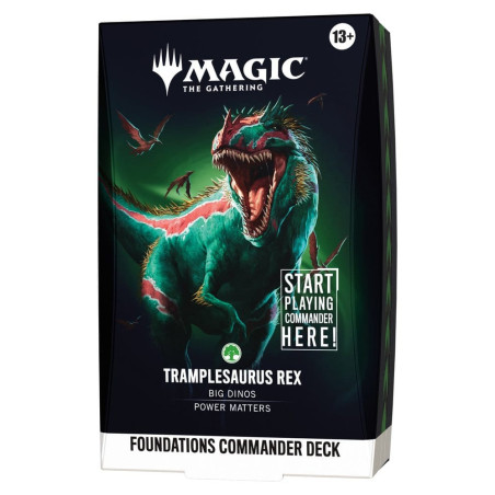 Foundations Commander Deck - Tramplesaurus Rex