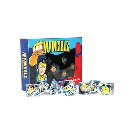 Invincible - Superhero Roleplaying Blood Damaged Dice