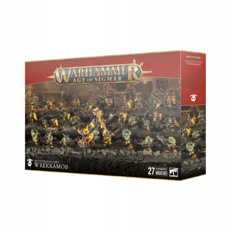 Orruk Warclans: Battleforce Ironjawz Wrekkamob